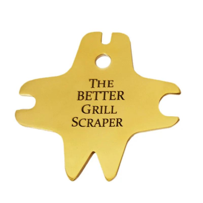 Новинка 2019 кухонный инструмент из нержавеющей стали барбекю Гриль чистящий