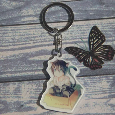F 1 шт., брелок для ключей Portachiavi Noragami hijori Aragoto YaTo Yukine, брелок для ключей, коллекционный подарок - Цвет: F
