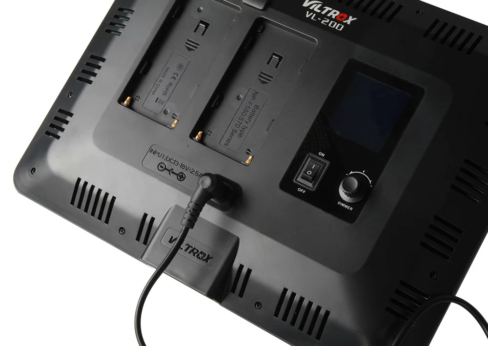 Viltrox VL 200 Pro Беспроводная дистанционная Светодиодная лампа для видеостудии тонкая