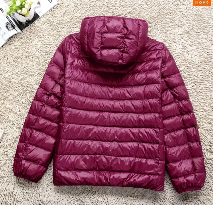7XL размера плюс женские куртки с капюшоном на белом утином пуху куртка для женщин