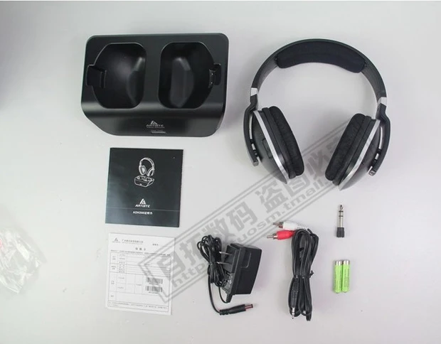 Лидер продаж Беспроводная стереогарнитура Artiste ARKON ader 300 2 4 ГГц Hi Fi для ПК ТВ
