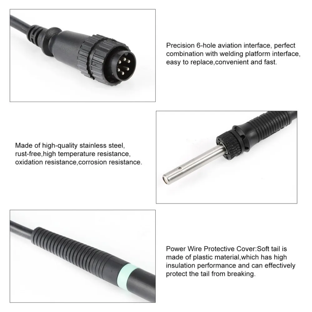 WSP80 24V 80W паяльник сварочная ручка для WSD81/WS81/WSD161 паяльная станция сварочные