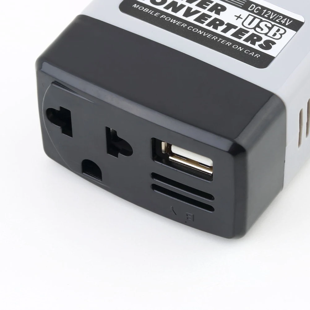 Зарядное устройство DC 12 В/24 В переменного тока 220 + зарядное USB TS для автомобиля