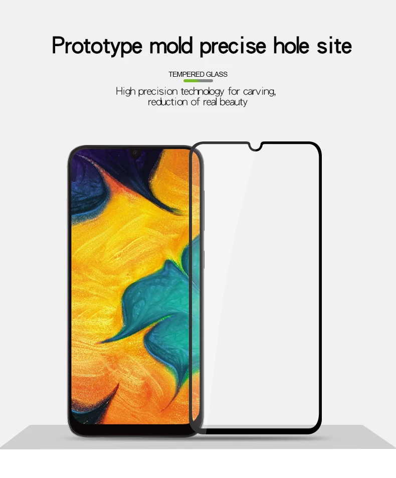 Для samsung Galaxy A40 закаленное стекло MOFi для samsung Galaxy A40 защита экрана полное покрытие пленка закаленное стекло