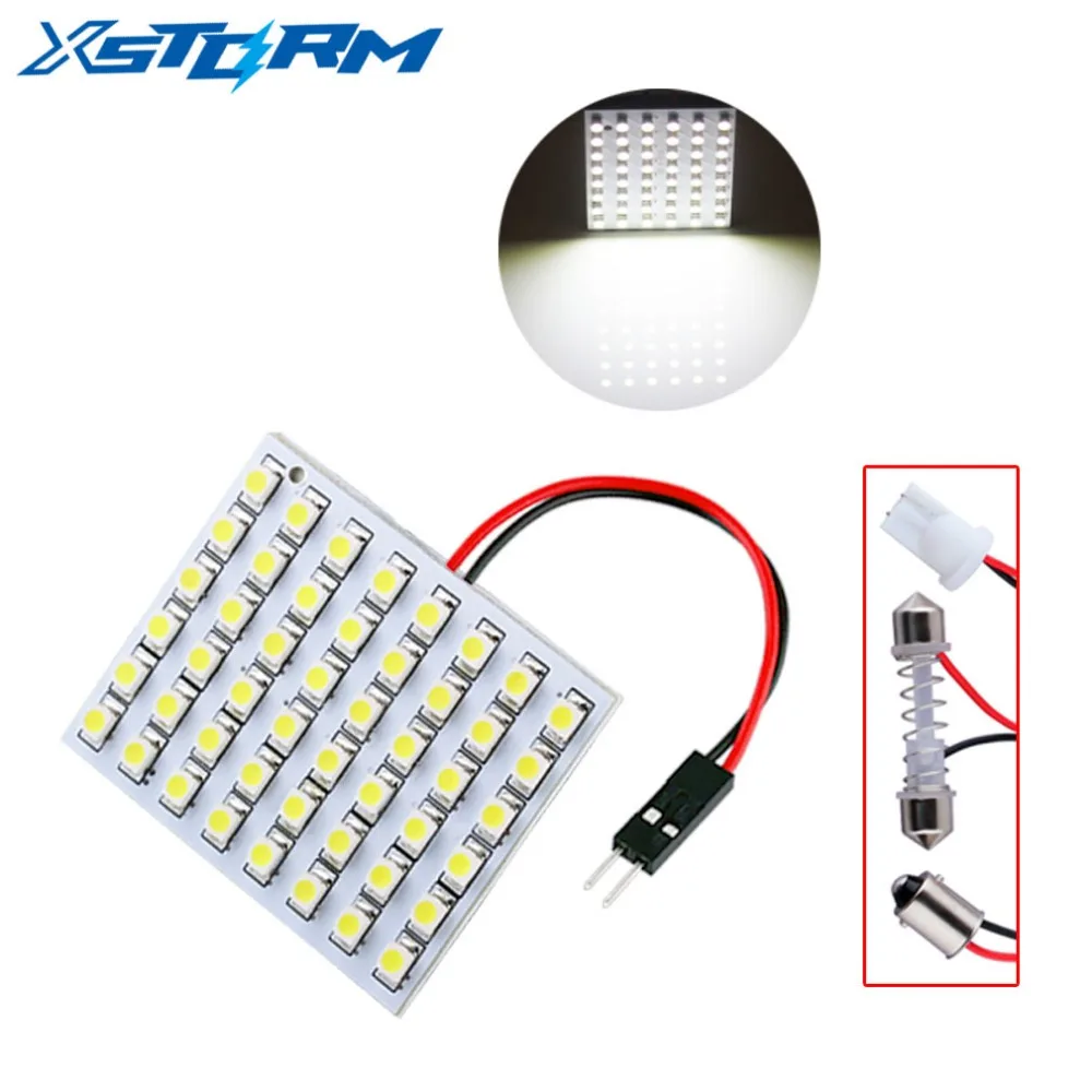 T10 BA9S Festoon 48 smd Автомобильный светодиодный светильник лампы панель внутренний