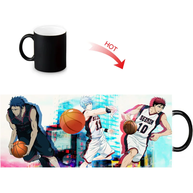 Керамическая кружка Kuroko без корзины термочувствительные Волшебные кружки с