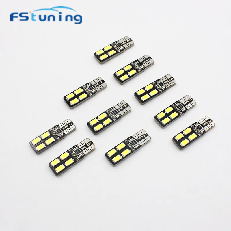 FStuning 2 шт. Авто T10 Canbus LED парковочный свет холодный белый 194 W5W 168 DC12V автомобильный t10