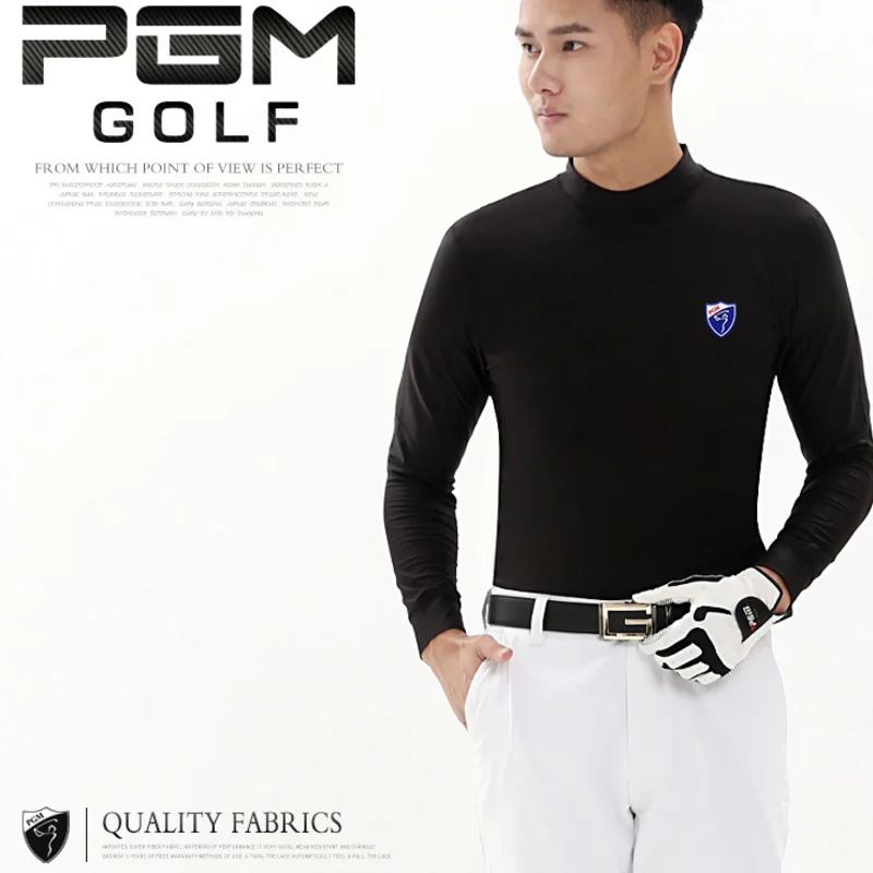 

Pgm Men Golf Clothing Uv Protection Sun Shirt Ice Tights T Shirt Male Long Sleeved T-Shirt Training Underwear Shirts AA11843