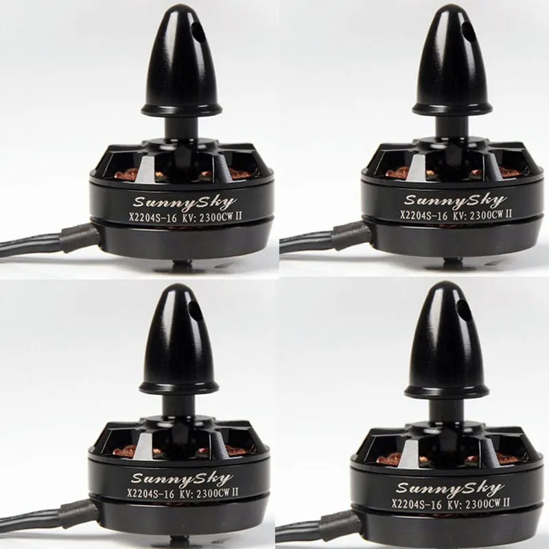 4 шт. SUNNYSKY X2204S 2300KV бесщеточный двигатель CW/CCW для мини квадрокоптера QAV250 Robocat