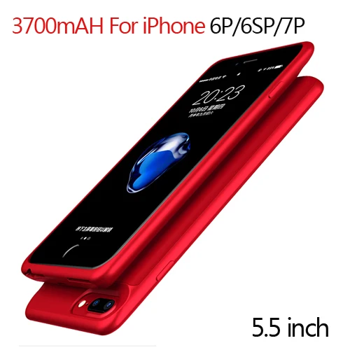 Внешний аккумулятор для iPhone 6 6s 7 8 Plus 3700 мАч|Чехлы с аккумулятором| |