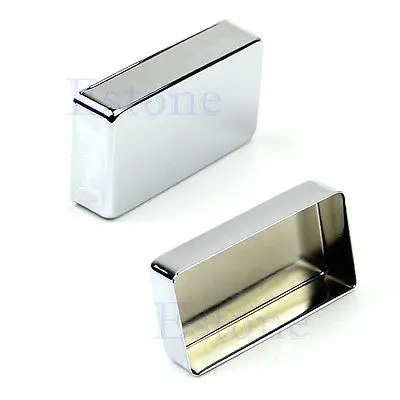 15 мм уплотнение без отверстия Humbucker Пикап Крышка для электрогитары позолоченный