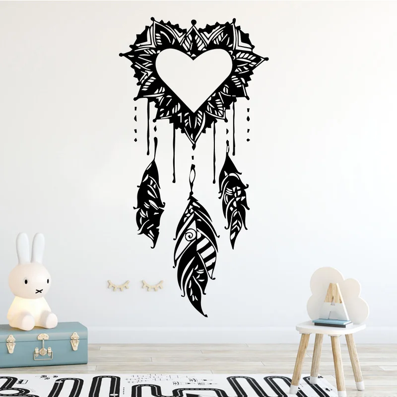 

Love Pattern Wall Sticker Home Decoration Accessories Self Adhesive Wall Stickers for Living Room Bedroom DIY Vinyl Wall Decal
