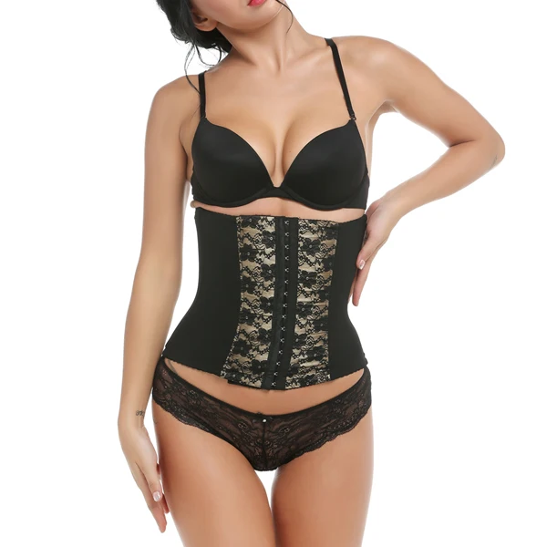 Sexy Women Underwear Workout Waist Trainer Corset Cincher Tummy Shaper Girdle 6 Hooks Shapewear | Женская одежда