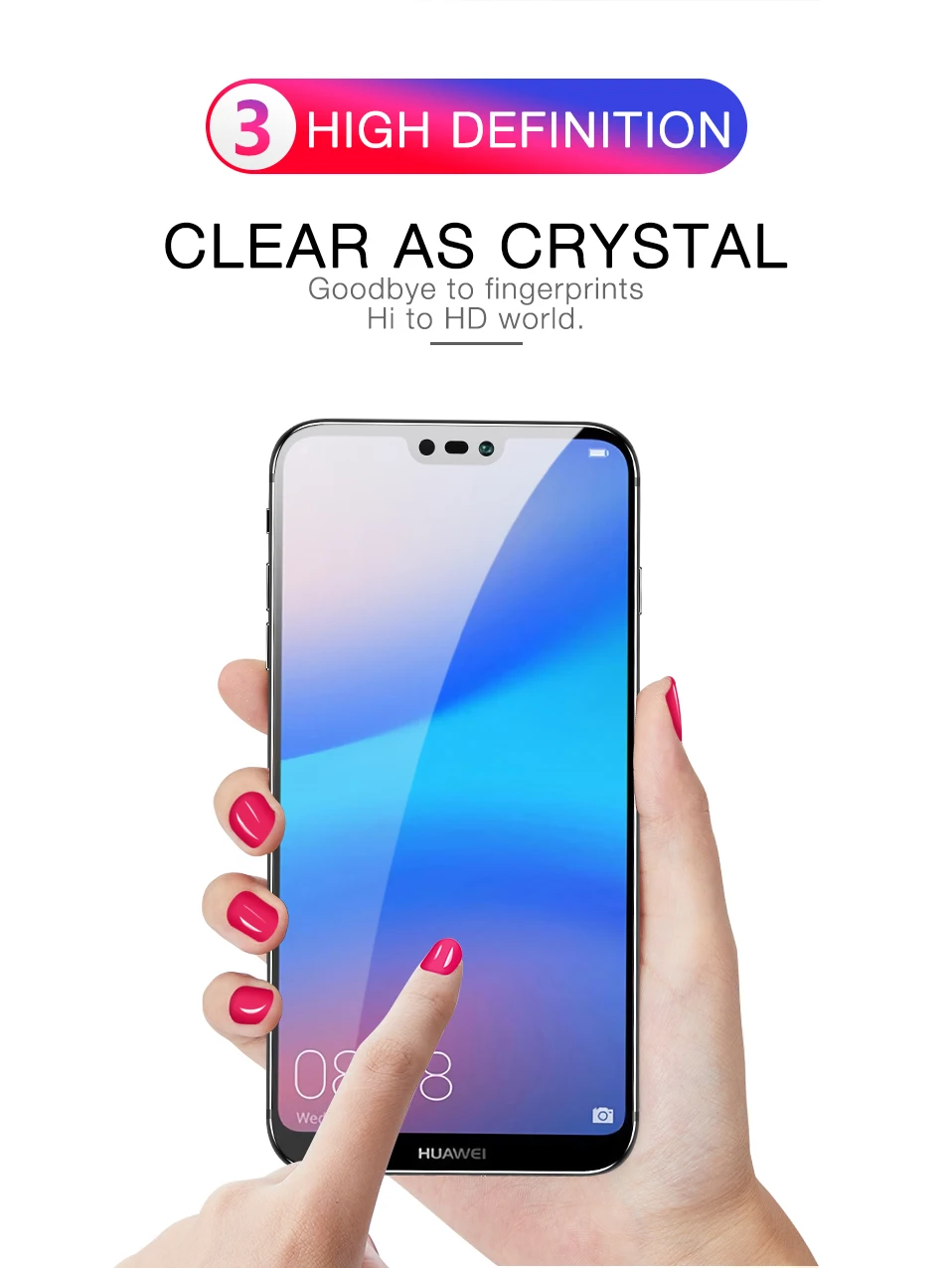 ASINA Защита экрана для huawei P20 Lite, закаленное стекло, пленка для huawei mate 9 10 Lite 20 Pro Y6 P10 Plus Lite стекло