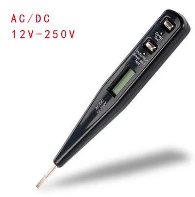 

AC DC 12-250V Voltage Detector Sensor Tester Digital Electric Test Meter Pen New