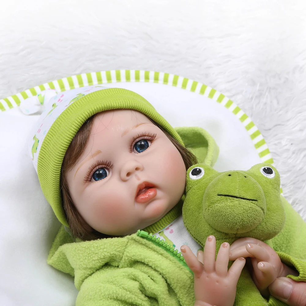 Лидер продаж куклы bebes reborn силиконовые baby милый реалистичный подарок на