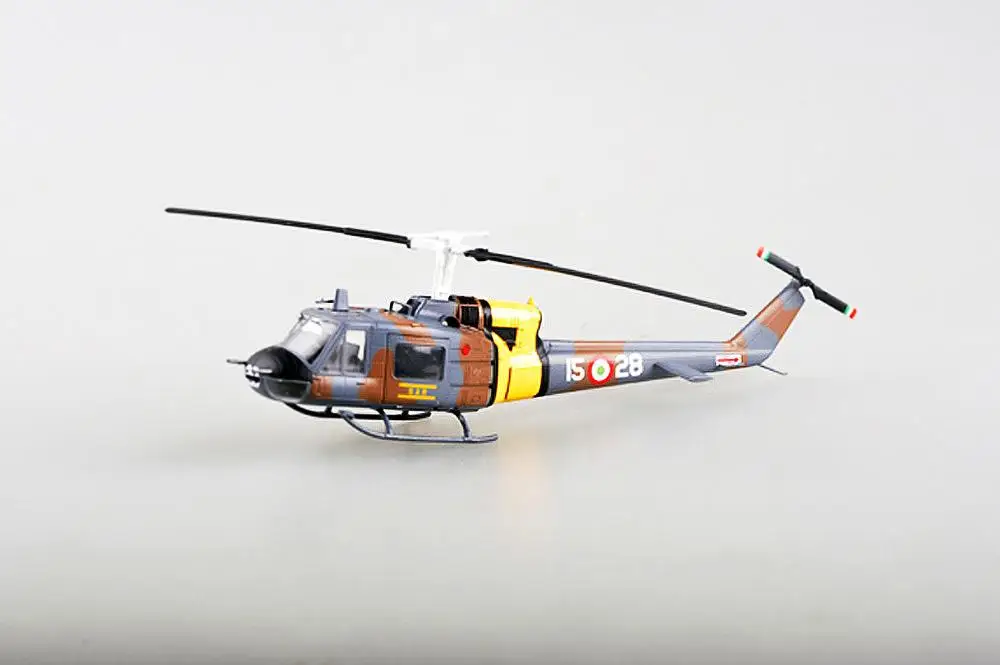 США UH 1F итальянский ВВС 1/72 готовый вертолет легкая модель без литья под