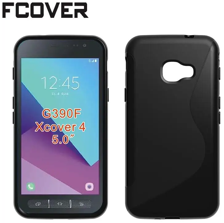 (Полиуретан) и силикона для телефона Samsung Galaxy XCover 4 4s чехол прозрачный гелевый