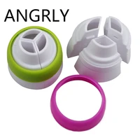 angrly icing piping decorating nozzle converter adapter fondant cake baking tool kitchen accessories silicone mold kitchen gifts