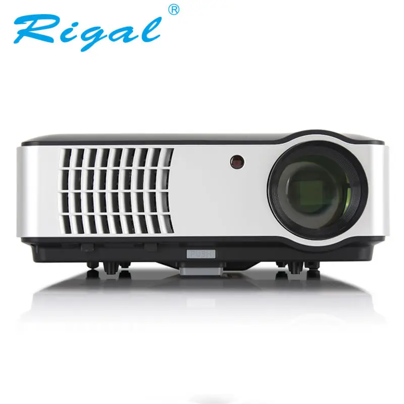 Проектор для домашнего кинотеатра rigal rd-806a 1080 P Full HD LED ТВ Видеоигры Бимер Кино