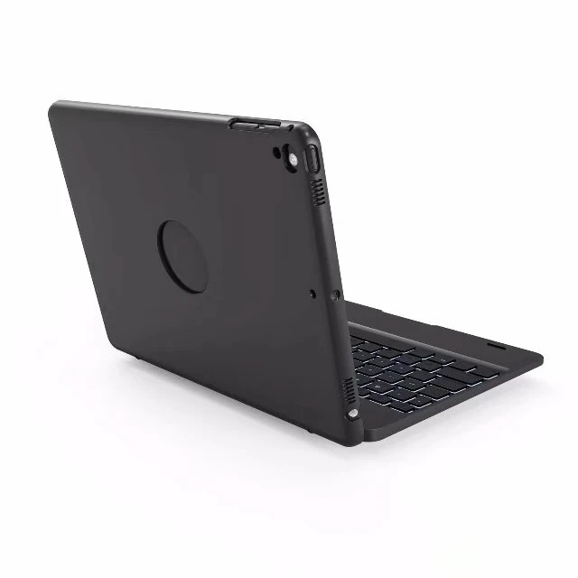 Фото Чехол с беспроводной Bluetooth-клавиатурой для IPad 9,7 2017 2018 IPad 5 / 6 / Air 2 / Pro 9,7, чехол из АБС-пластика с флимом №4
