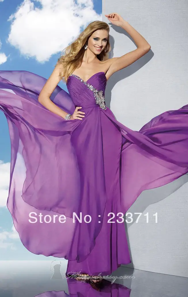 Free Shipping custom Hand Made Beaded off the shoulder sleeveless sweetheart Chiffon long evening dress | Свадьбы и торжества
