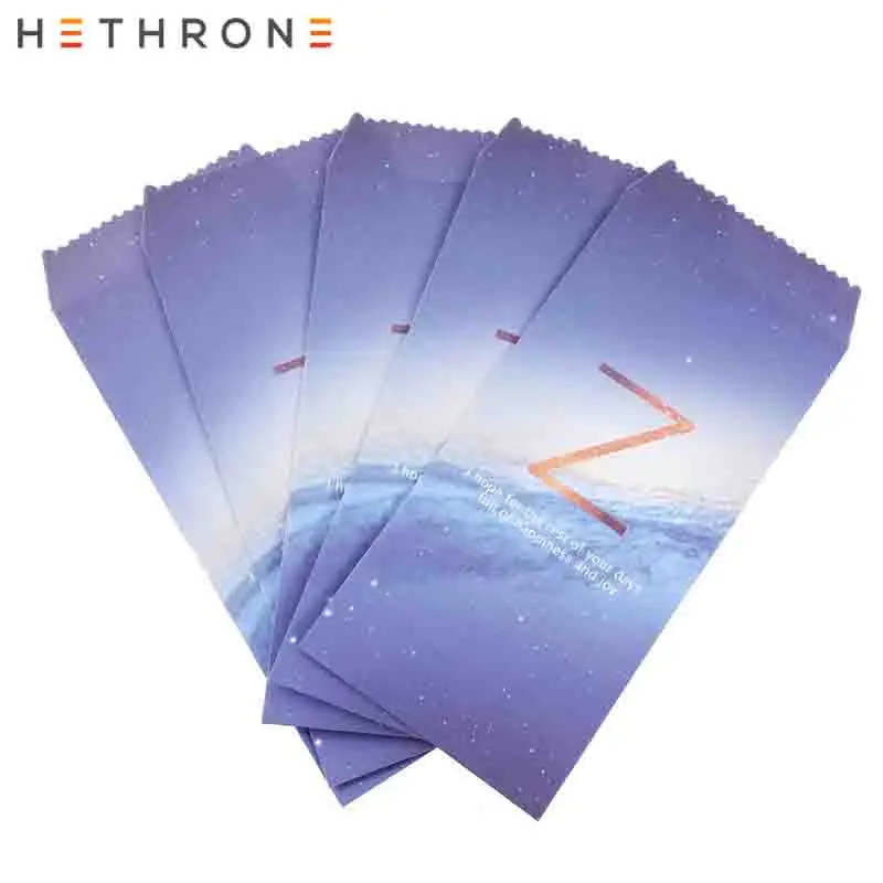 Hethrone 5 шт. фантазия звездное небо Ремесло бумажные конверты длинный тип билета