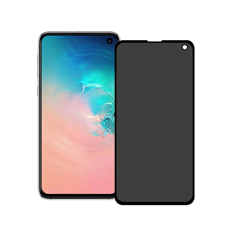 Закаленное стекло для защиты экрана samsung S10e с антибликовым покрытием Galaxy Черная