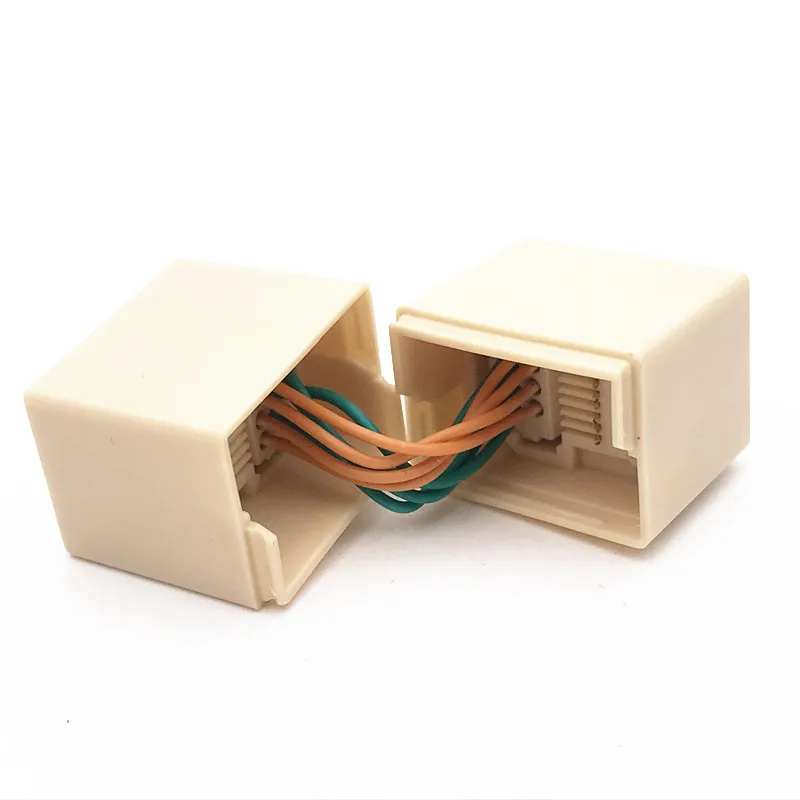 20 шт. Универсальный RJ45 Cat5 8P8C разъем соединитель муфта для расширения