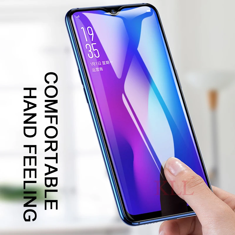 Закаленное стекло 11D с изогнутыми краями для OPPO F11 F9 Pro F7 F5 K1 полное покрытие Защита