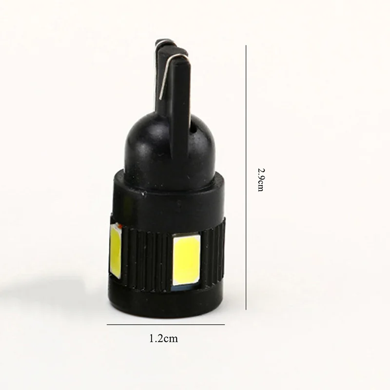 4 шт. Автомобильные светодиодные лампы T10 5630 W5W 194 168 2825 501 6SMD|trunk lamp|trunk lightled trunk light |