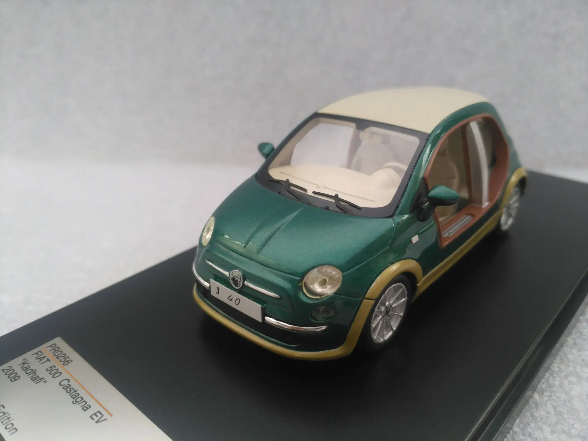 Премиум/X 1:43 FIA T 500 кастанья EV 2009 эксклюзивная модель из смолы игрушечные машинки