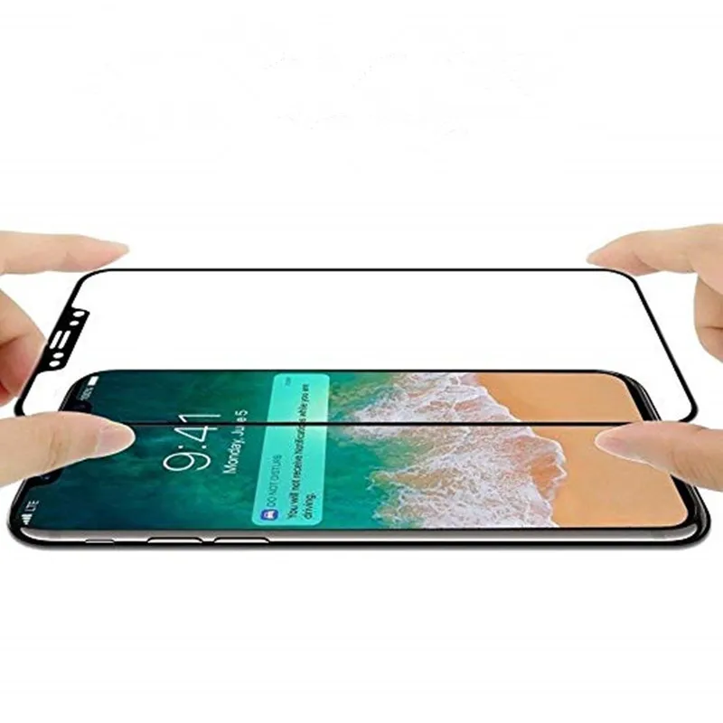 Защитное стекло 9D для iPhone 7X6 6S Plus закаленное защитная пленка XS Max XR 8 Plus|Защитные
