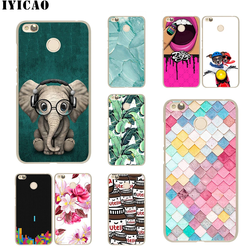Жесткий чехол IYICAO Mermaid Flamingo для Redmi 8A 6A 4A S2 Note 7 3 4 4X 6 5 Pro 5A Prime Plus Go|Чехлы-накладки| |