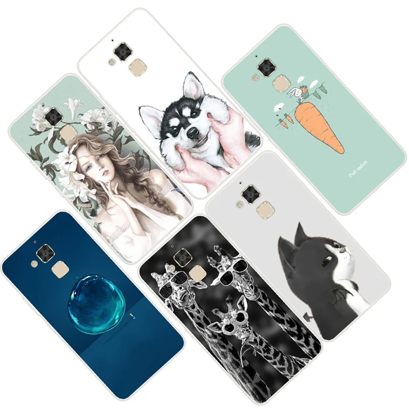 Модный милый чехол для телефона с мультяшными животными Asus Zenfone 3 Max ZC520TL