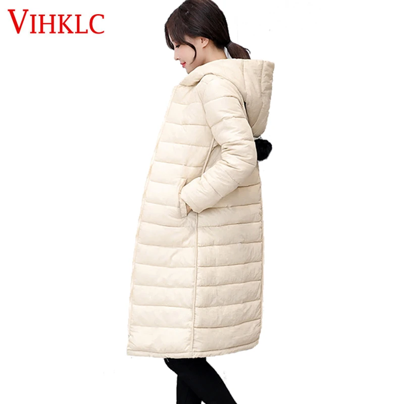 Мода 2017 новая зимняя стеганая куртка Для женщин толстый теплый с капюшоном