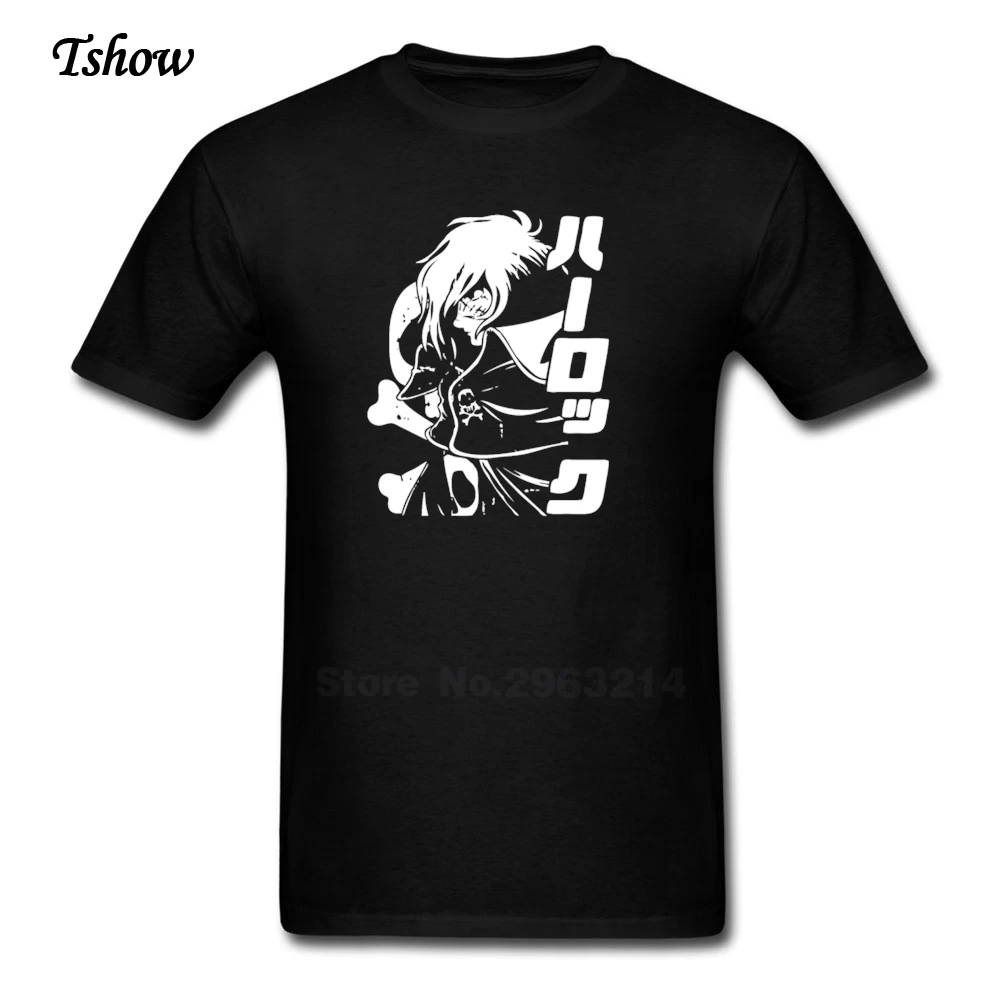 Space Pirate футболка человек Повседневное с летним принтом натуральный хлопок