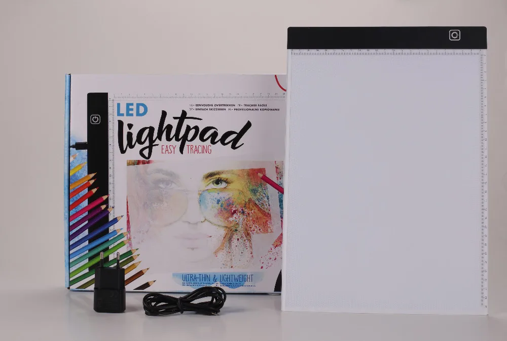 Ультратонкая портативная световая коробка А4 со светодиодным индикатором