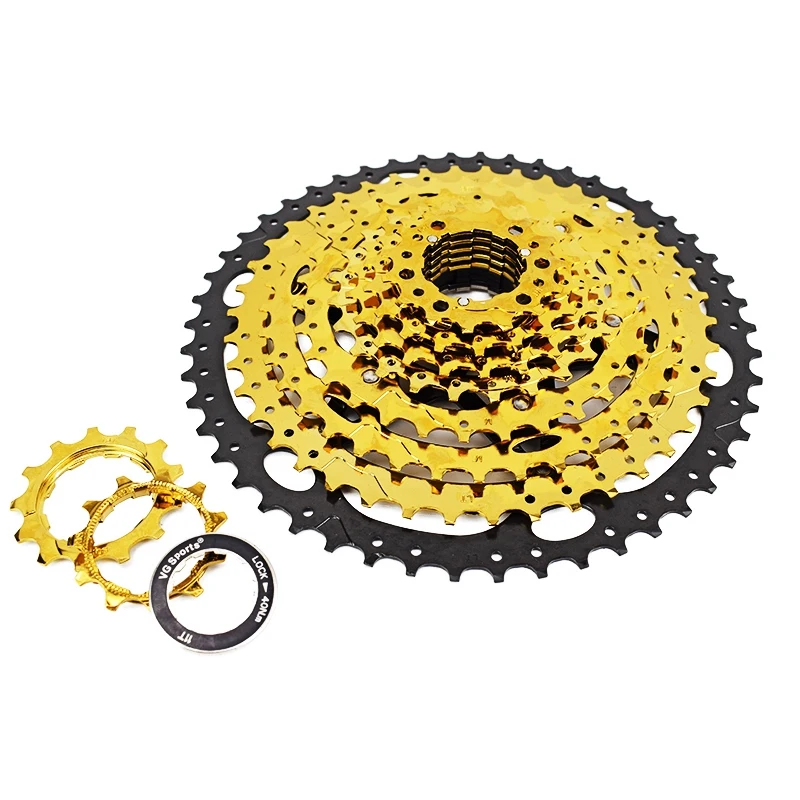 Vg спорт Mtb 10 скоростной 11-50T велосипед Freewheel кассеты S звездочки горный 50T