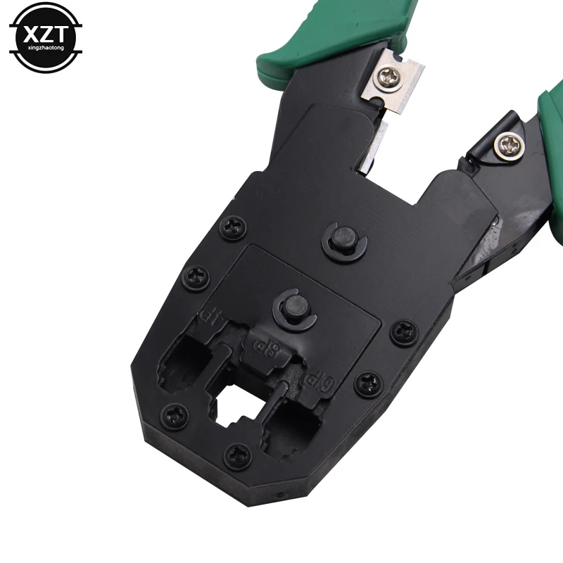 Ethernet RJ45 щипцы для зачистки сети инструмент резки кабеля Наборы тестер витой пары