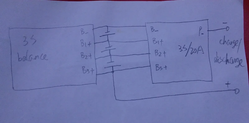 3S 20A Защитная плата литий полимерной батареи lipo BMS/PCM/PCB для 3 упаковок 18650 ионной с