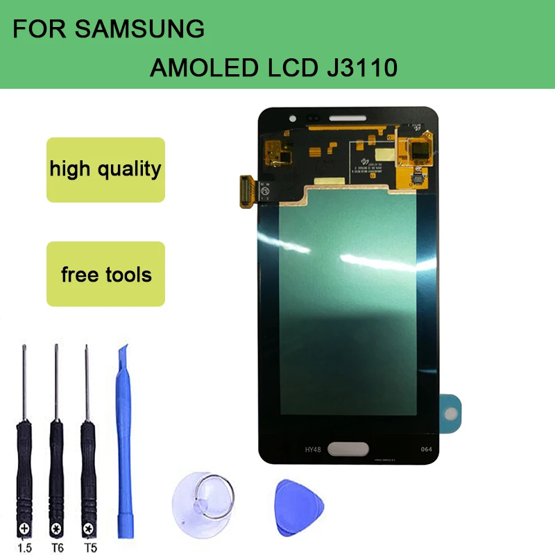 SZHAIYU протестированный AMOLED ЖК-дисплей сенсорный экран для Samsung Galaxy J3 pro J3110 J3119
