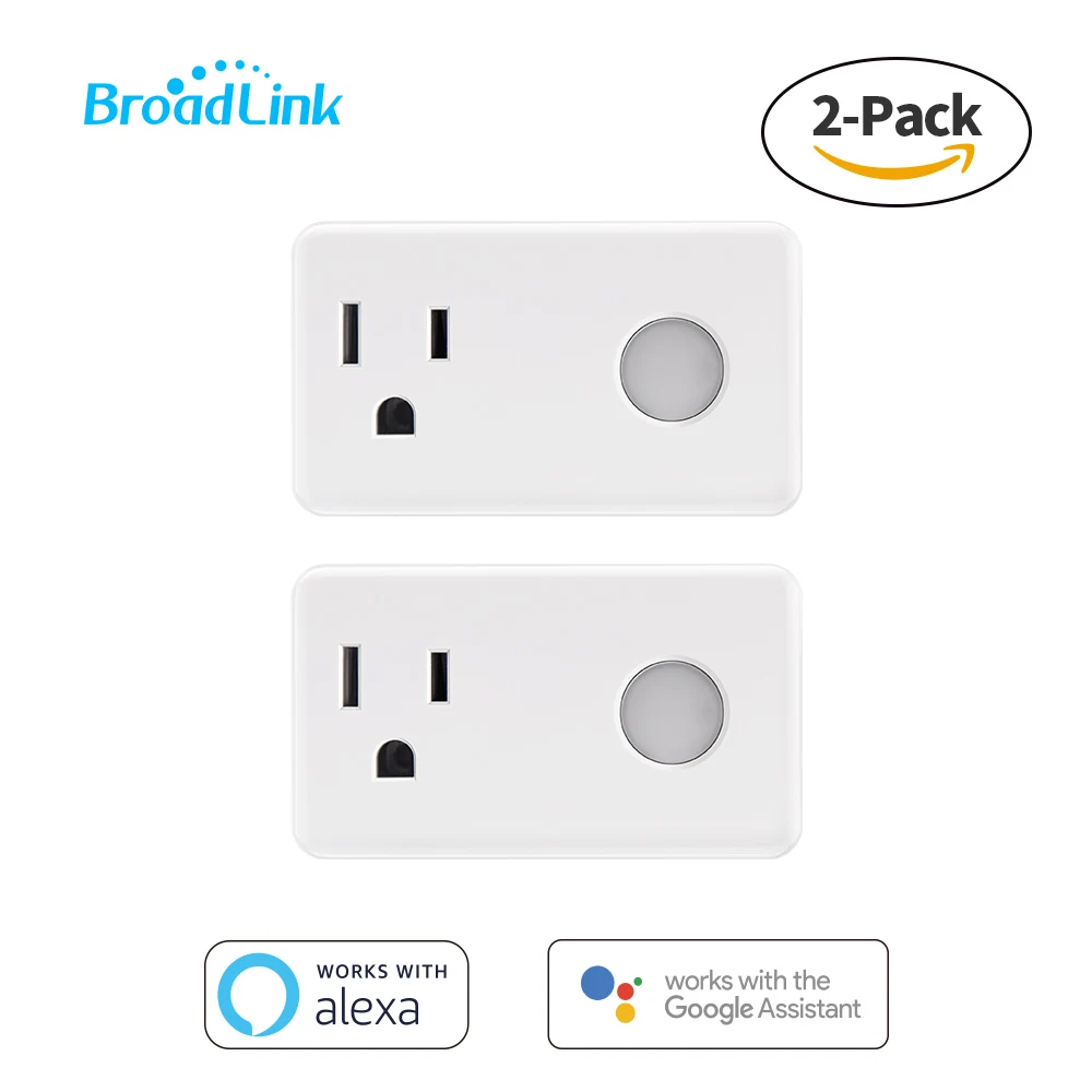 Broadlink SP3 16A нам интеллигентая (ый) Таймер Wi Fi розетка смарт домашней автоматизации