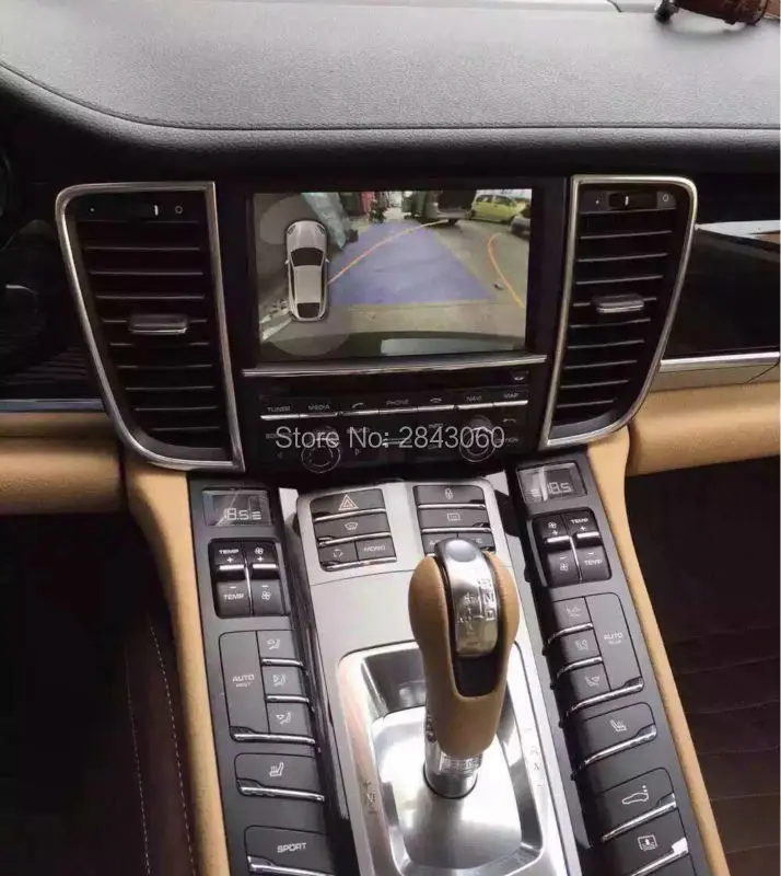 Оригинальный модуль интерфейса камеры заднего вида для Porsche PCM3.1 с руководством