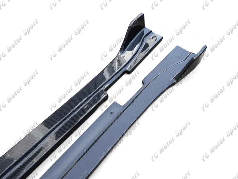 Car Accessories Carbon Fiber YC Design Style Side Skirts Fit For 2014-2016 Panamera 971 Skirt Extension Underboard | Автомобили и