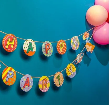 Фотофон для детской вечевечерние Вечерние|party decoration|party flagsdecoration birthday party |