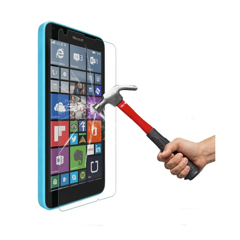 HD Прозрачная Взрывозащищенная пленка из закаленного стекла для Nokia Microsoft Lumia 640XL 640