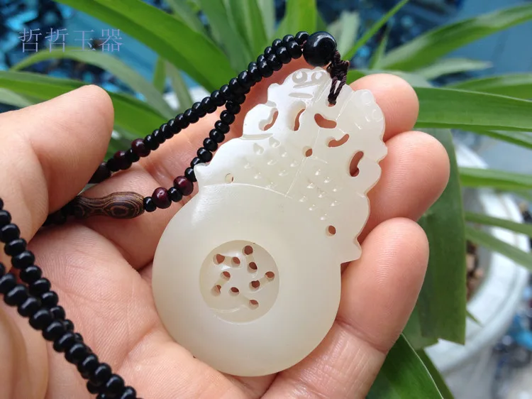 Ожерелье из натуральной афганской искусственной кожи резная подвеска в виде