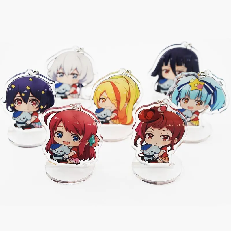 Японский аниме ZOMBIE LAND SAGA Zombieland Saga Sakura Minamoto Ai Mizuno Косплей подставка акриловый