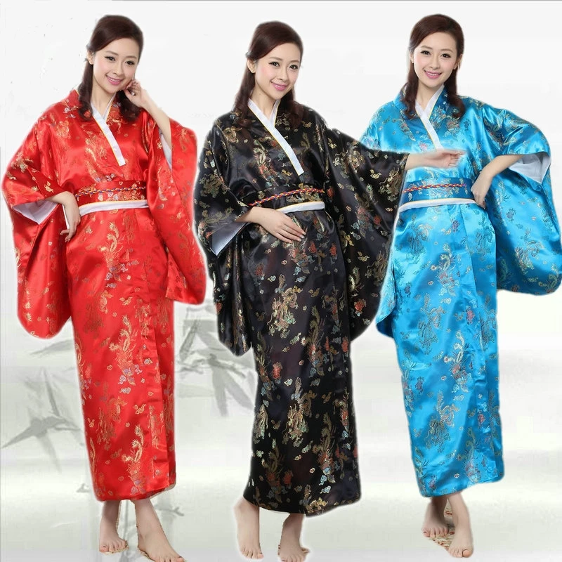 Традиционное японское кимоно женское платье 2019 костюм obi haori geisha традиционные